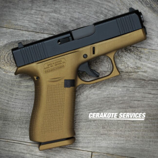 Glock 43X Pistol Burnt Bronze