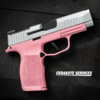 SIG P365 XL Victoria Pink Pistol Satin Aluminum Slide