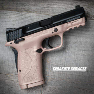 Smith and Wesson M&P Shield EZ 2.0 Apple Rose Gold Pistol Thumb Safety