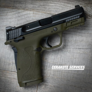 Smith and Wesson M&P Shield EZ 2.0 OD Green Pistol Thumb Safety