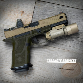 ZEV Tech OZ9 Covert OD Green Pistol FDE Slide / X300U-A OD Green RM06