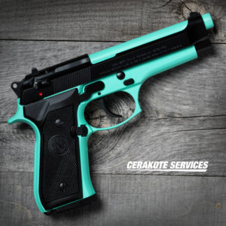 Beretta 92FS Tiffany Blue Pistol