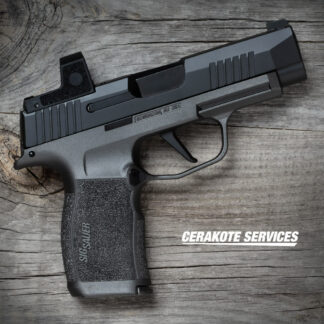 SIG P365 XL Disruptive Grey Pistol Vuurwapen Magazine Release Romeo Zero