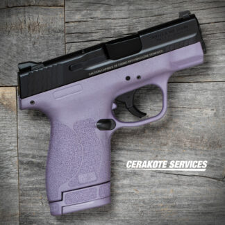 Smith and Wesson M&P 9 Shield M2.0 Lily Lilac Pistol Thumb Safety