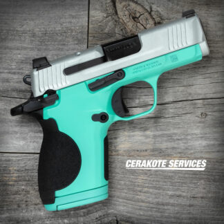 Smith and Wesson CSX Tiffany Blue Pistol Satin Aluminum Slide
