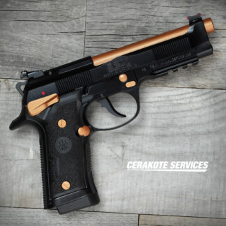 Beretta 92X Performance Black Pistol Copper Barrel