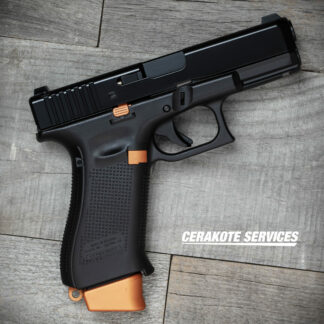Glock 19X Black Gen 5 Pistol Copper Accents
