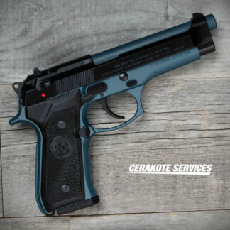 Beretta 92FS Vision Blue Pistol Made in Italy
