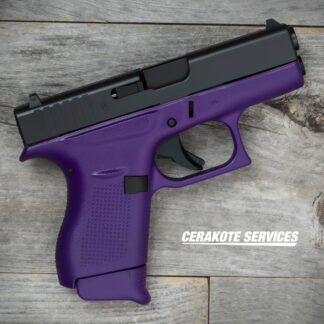 Glock 42 Wonka Purple Pistol