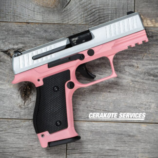 Walther Q4 SF Victoria Pink Pistol Satin Aluminum Slide