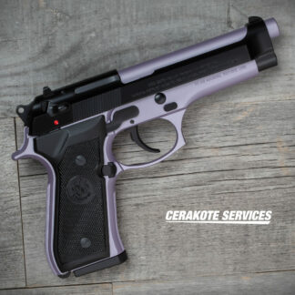 Beretta 92FS Made in Italy Lily Lilac Pistol