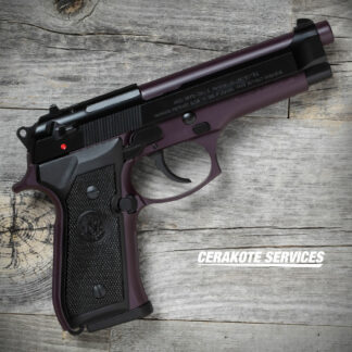 Beretta 92FS Made in Italy Plum Pistol