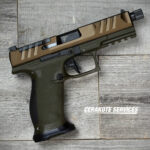 Walther PDP Pro SD Full Size OD Green Pistol Spartan Bronze Slide