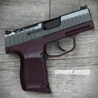 ZEV P365 Octane Plum Pistol Vuurwapen Magazine Release RMSC Cut