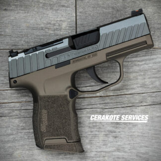 ZEV P365 Octane Gamma Bronze Pistol Vuurwapen Mag Release RMSC Cut