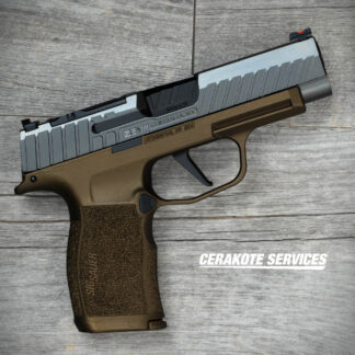 ZEV P365XL Octane Spartan Bronze Pistol Vuurwapen Mag Release RMSC Cut