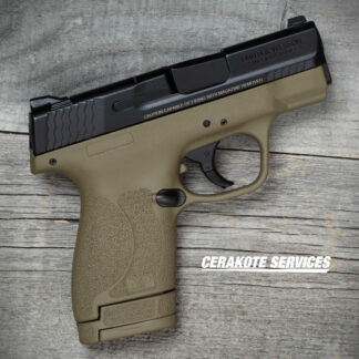M&P Shield 2.0 9mm FDE Pistol Thumb Safety