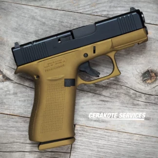 Glock 43X MOS Pistol 9mm Burnt Bronze