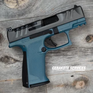 Walther PDP F Series 3.5 Vision Blue Pistol Gray Slide