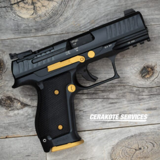 Walther Q4 SF Optics Ready Gold Accents