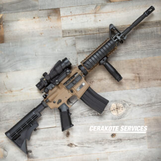 FN 15 Military Collector M4 Taupe With ACOG 4x32 BAC