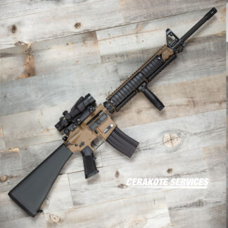 FN 15 Military Collector M16 Taupe With ACOG 4x32 BAC