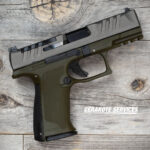 Walther PDP F Series 4 OD Green / Grey Slide