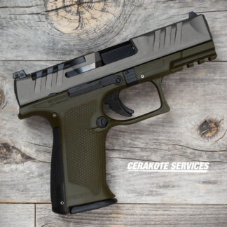 Walther PDP F Series 4 OD Green / Grey Slide