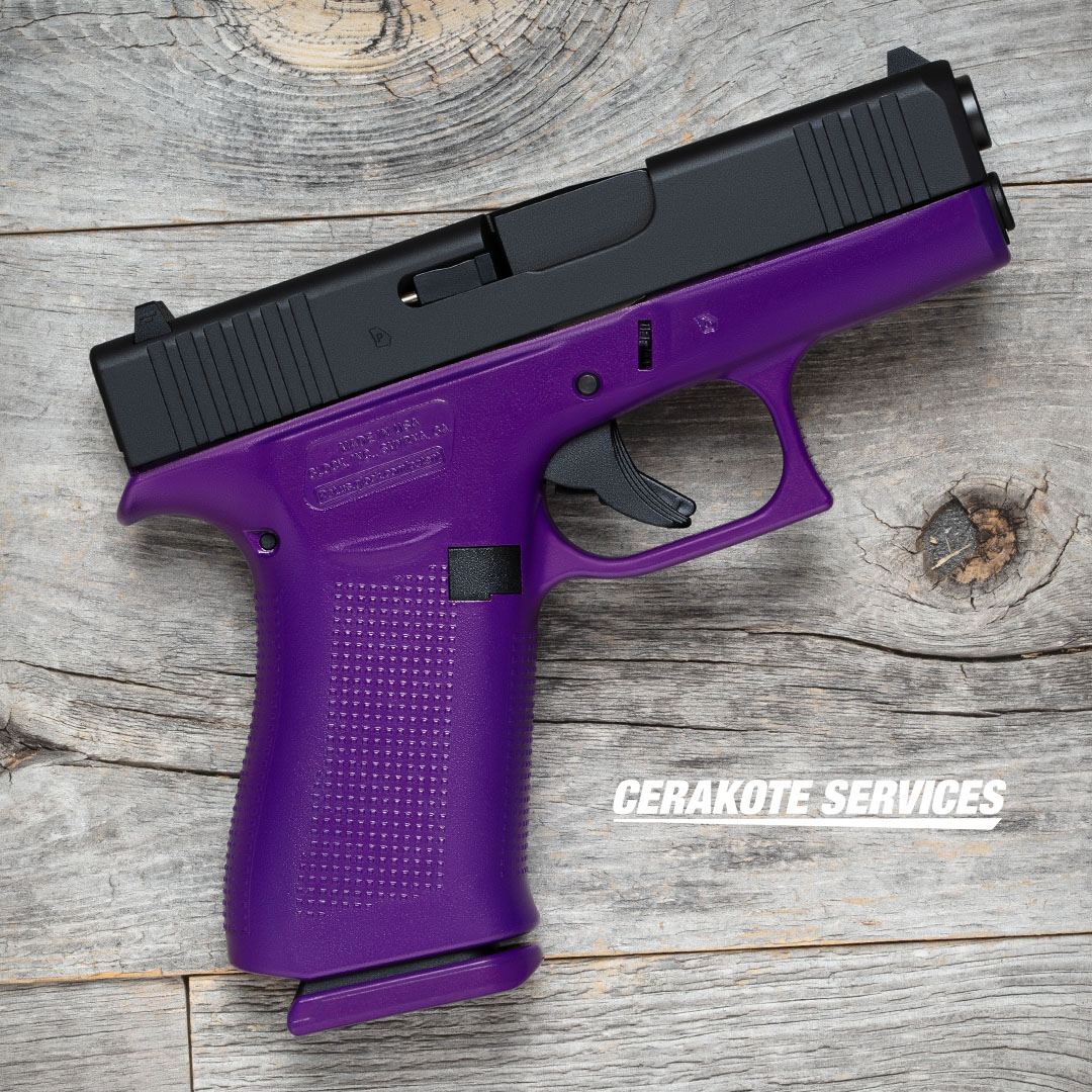 Glock 43X Purple Sunburst USA